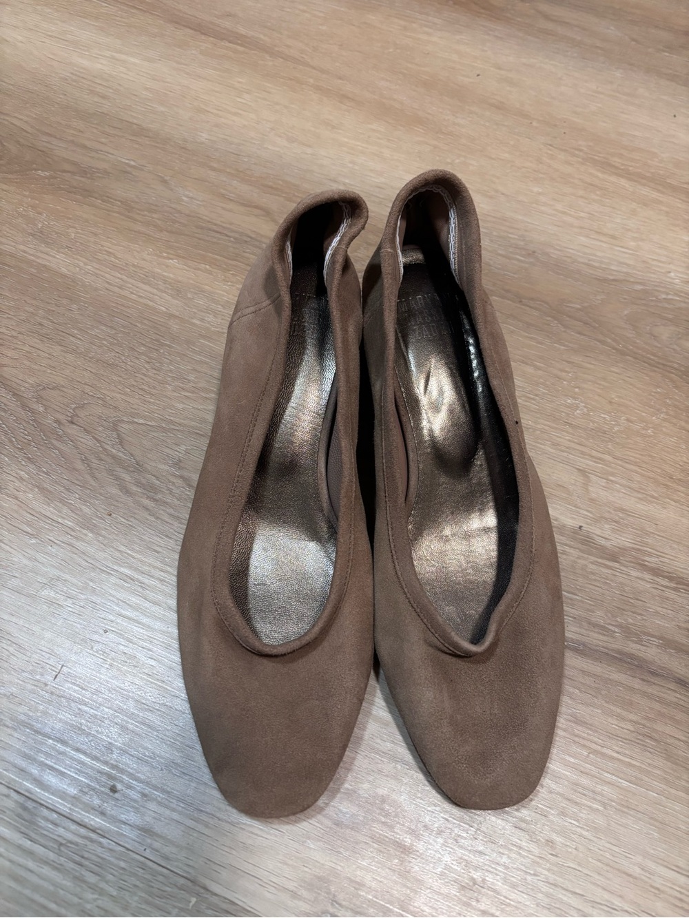 Maryam Nassir zadeh Women’s Brown Suede Classic Ballet Flats size 39